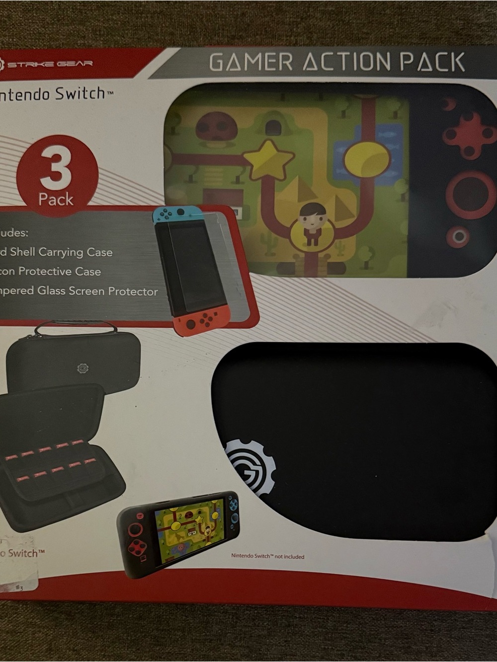 Nintendo Switch Console with Blue and Red Joy-Con Controllers